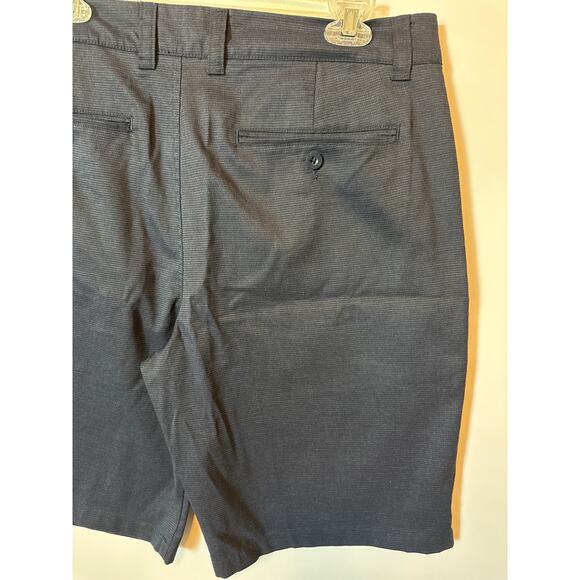 O'Neill Men's Shorts Dark Blue Light Check Pattern Size 33 Summer Beach Casual - Picture 12 of 12